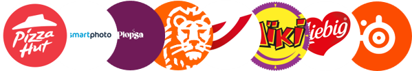 Trusted by Pizza Hut, Smartphoto, Aiki and more