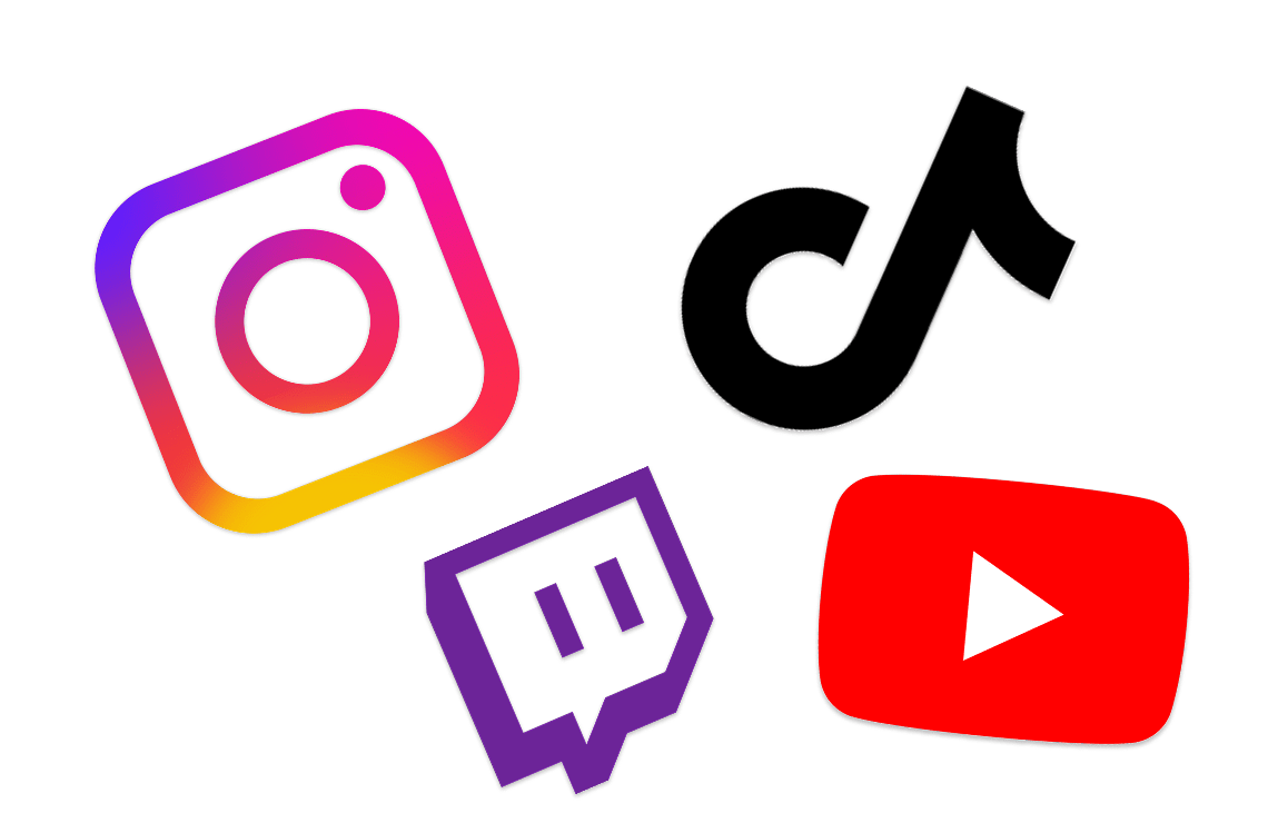 Link your social media accounts for a complete and professional media kit